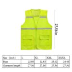Custom Logo Custom High Visibility Mesh Reflective Safety Vest - 1