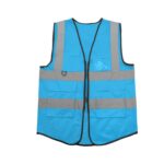 Custom Multi Pocket Reflective Safety Vest Zipper - 4