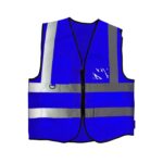 Custom Premium Reflective Safety Vest with Zipper Closure - 3