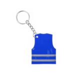 Custom Pvc Reflective Safety Vest Keychain - 2