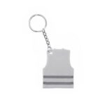 Custom Pvc Reflective Safety Vest Keychain - 3