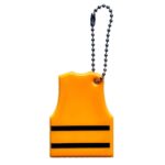 Custom Reflective Safety Vest Keytag - 3