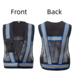 Custom Unisex Reflective Safety Vest High Visibility Work - 3