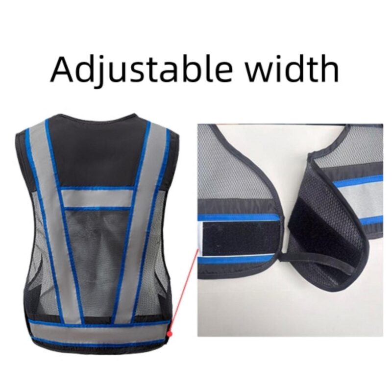 Custom Unisex Reflective Safety Vest High Visibility Work - 5