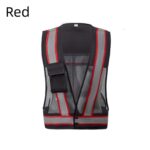 Custom Unisex Reflective Safety Vest High Visibility Work - 9