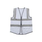 Custom High Visibility Reflective Safety Vest With Multiple Pockets - 7