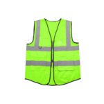 Custom High Visibility Reflective Safety Vest With Multiple Pockets - 8