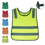 Custom High Visibility Kids Reflective Safety Vest - 1