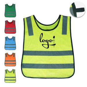 Custom High Visibility Kids Reflective Safety Vest