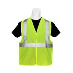 Custom M-4XL Breathable Polyester Mesh Reflective Safety Vest - 1