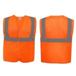 Custom Polyester Mesh Hi Vis Reflective Safety Vest - 1