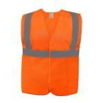 Custom Polyester Mesh Hi Vis Reflective Safety Vest - 5