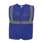 Custom Polyester Mesh Hi Vis Reflective Safety Vest - 7