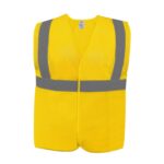 Custom Polyester Mesh Hi Vis Reflective Safety Vest - 9
