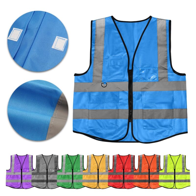 Custom Printed Hi Vis Reflective Safety Vest - 1