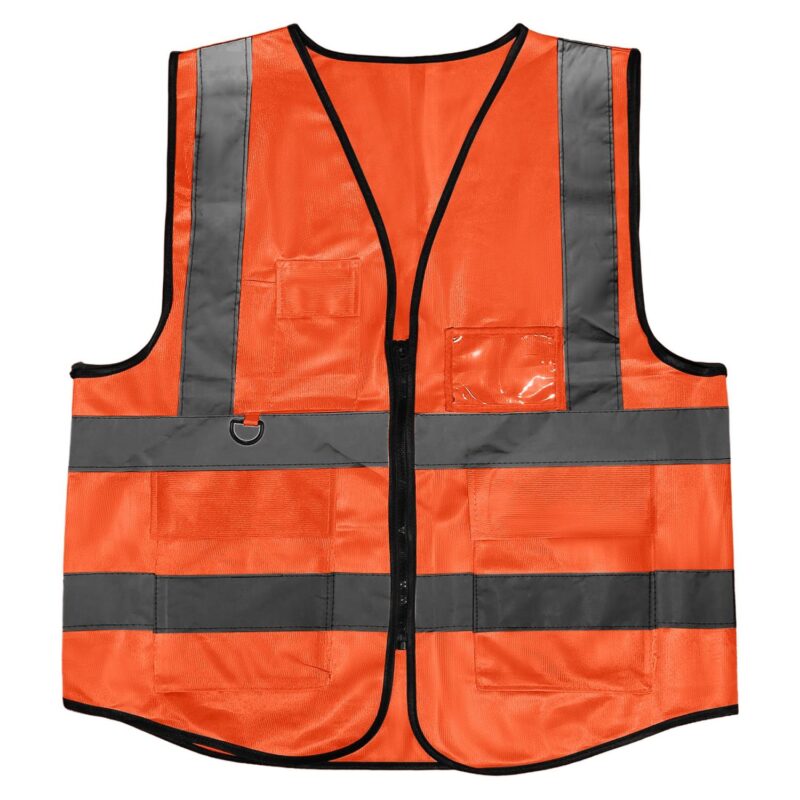 Custom Printed Hi Vis Reflective Safety Vest - 6