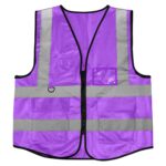Custom Printed Hi Vis Reflective Safety Vest - 8