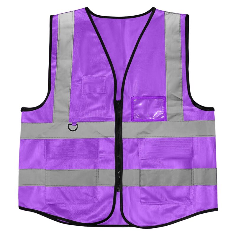 Custom Printed Hi Vis Reflective Safety Vest - 8